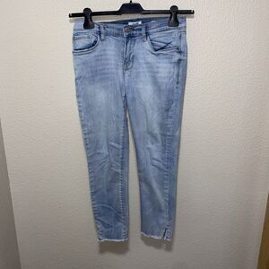 Kensie Jeans Women’s Cropped Jeans Size 6 Blue Mid Rise